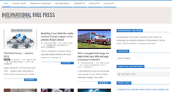 Desktop Screenshot of internationalfreepress.com