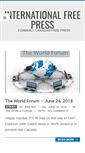 Mobile Screenshot of internationalfreepress.com